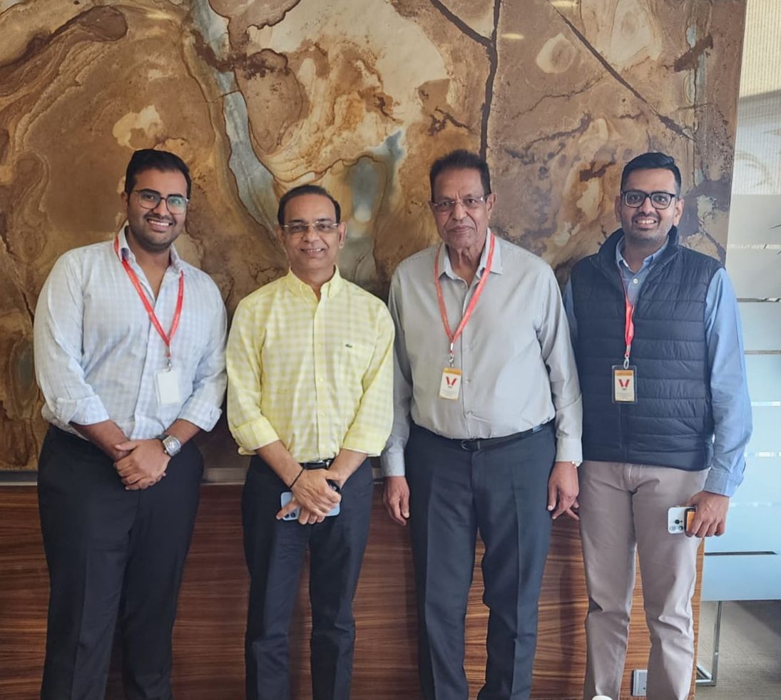 With Mr. Motilal Oswal