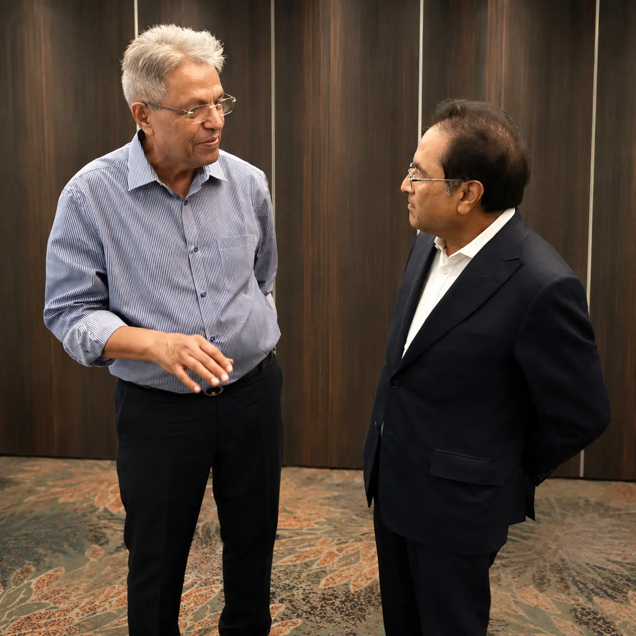 With Mr. Raamdeo Agrawal